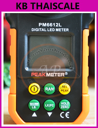 เครื่องวัดแสง LED รุ่น PM6612L ราคาพิเศษ รูปที่ 5