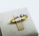 รูปย่อ สินค้าพร้อมขาย แหวนทองคำแท้ประดับเพชรดีไซน์น่ารัก ๆ สำหรับสาว ๆ  รูปที่2