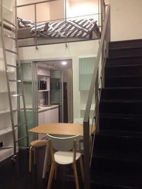 MODERN LOFT, Ideo Morph 38, Rent-35k, 1bed 33sqm 350m from BTS Thong Lo ref-dha262370 รูปที่ 1