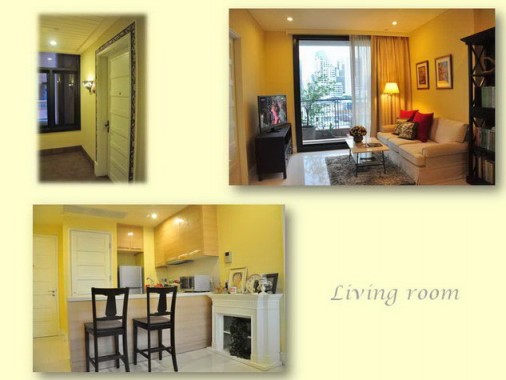 Aguston Sukhumvit 22, RENT-40k 1bed 65sqm 1.4km from BTS Phrom Phong ref-dha255613 รูปที่ 1