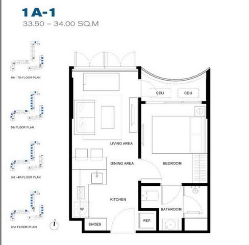 ขายดาวน์คอนโด kawa haus low rise 8 ชั้น สุขุมวิท 77  รูปที่ 1