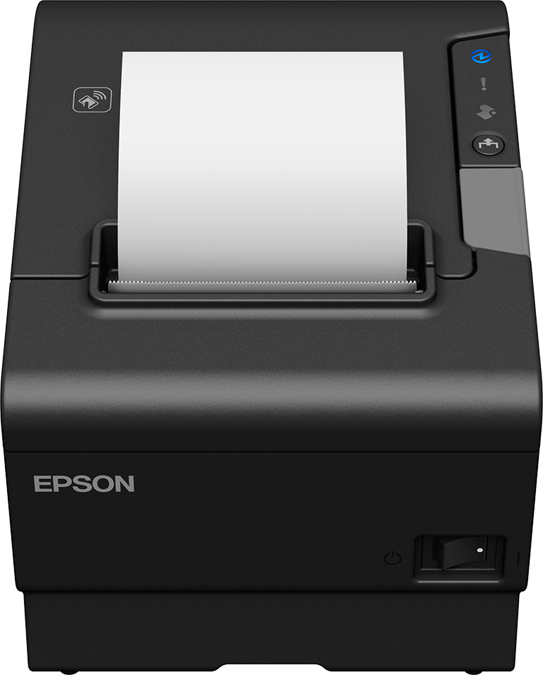 T88VI Epson Thermal POS Receipt Printer Interface USB+ETHERNET + BUZZ W/PS-180 พิมพ์เร็ว 350 มิลล ต่อวินาที ปริ้นเตอร์จะมีเสียงเตือนเวลาพิมพ์บิลเสร็จแต่ละใบ รูปที่ 7