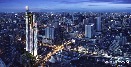 Sale Down payment  Asthon  Silom 1 bedroom 36 sqm., 30th plus floor-Corner room-East  รูปที่ 1