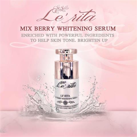 ผลิตภัณฑ์บำรุงผิวหน้า Mix Berry Whitening Serum เผยผิวขาวกระจ่างใส  อ่อนเยาว์ รูปที่ 1