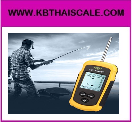เครื่องหาปลาโซน่าพกพา ไร้สาย ระดับน้ำลึก 40 เมตร รุ่น FFW1108-1 รูปที่ 3