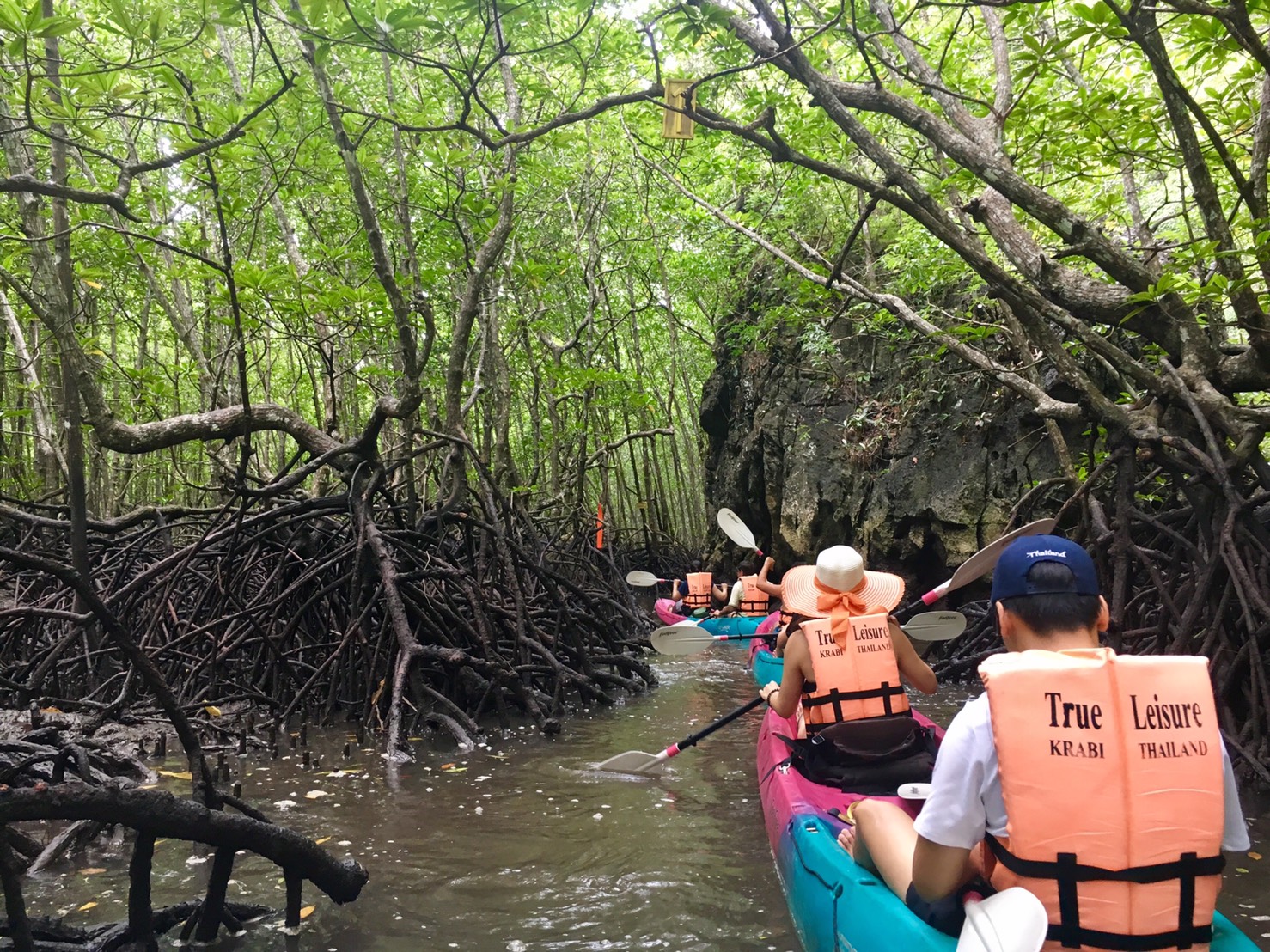  ทัวร์พายเรือคายัค อ่าวท่าเลน (จากกระบี่)  รูปที่ 3