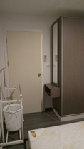 ให้เช่า เดอะทรัสต์ คอนโด @BTS เอราวัณ  ขนาดห้อง 28.79 ตรม.   1 ห้องนอน 1 ห้องน้ำ ชั้น 3