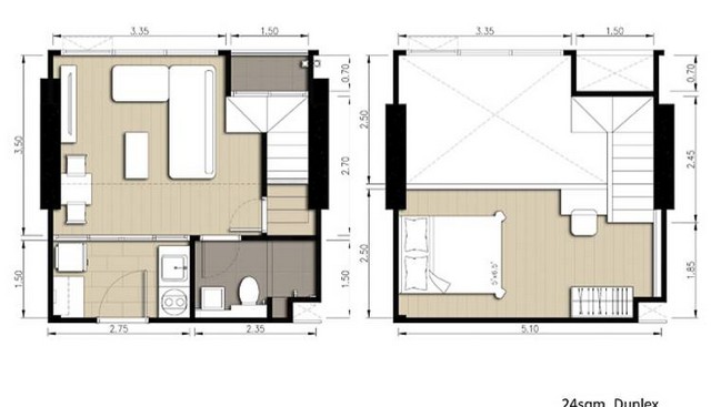 61076 ขายคอนโด ไนท์บริดจ์ ไพร์ม สาทร ( KnightsBridge Prime Sathorn ) จำนวน 2 ห้อง ชั้น 19 รูปที่ 1