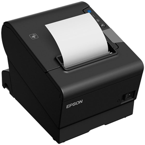 Epson T88VI พิมพ์เร็ว 350 มม.ต่อวินาที พิมพ์แบบ Thermal รองรับการเชื่อมต่อ USB Ethernet Bluetooth NFC ใช้เทคโนโลยี ePOS รองรับ Windows IOS ANDROID JavaPOS OPOS ePOS-Print SDK รองรับการใช้งานระบบ Restaurants, Department Stores, Kitchen, Convenience Stores, Specialty Retail, Super market และ ระบบอื่นๆ ใช้งานได้กับทุกๆซอฟท์แวร์ ทุกๆโปรแกรม  รูปที่ 3