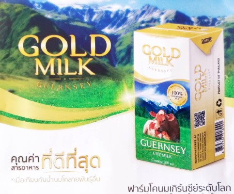 Gold Milk Guernsey นมวัวแท้ 100% ไม่ผสมนมผง อร่อยเต็มคุณค่าสารอาหารจาก ธรรมชาติ รูปที่ 1