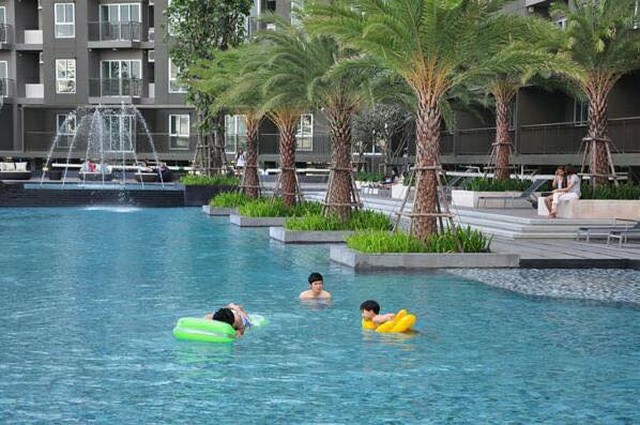 ให้เช่า The Parkland Srinakarin Lakeside 34 ตรม อาคาร 1 ชั้น 14 รูปที่ 1