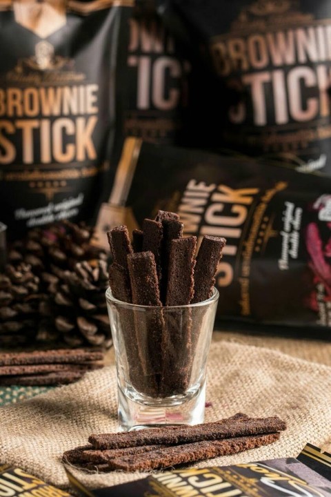 Brownie Stick บราวนี่อบกรอบ แบบแท่ง รสช้อกโกแลต ผลิตด้วยวัตถุดิบ พรีเมี่ยม รูปที่ 3