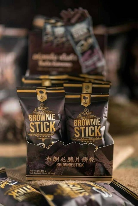Brownie Stick บราวนี่อบกรอบ แบบแท่ง รสช้อกโกแลต ผลิตด้วยวัตถุดิบ พรีเมี่ยม รูปที่ 4
