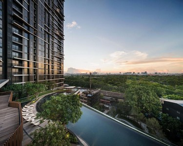 Condo for sale 2-Bed THE LINE Jatujak-Mochit, Magnificent JJ park view รูปที่ 1