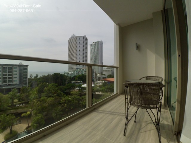 for rent condo riviera wong Amat on 5th floor Studio room, 1 bathroom rent 16,000 THB รูปที่ 1