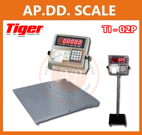  เครื่องชั่งตั้งพื้นขนาดใหญ่ พิมพ์ได้ 1-3ตัน ยี่ห้อ TIGER รุ่น TI-02P ราคาพิเศษ รูปที่ 1