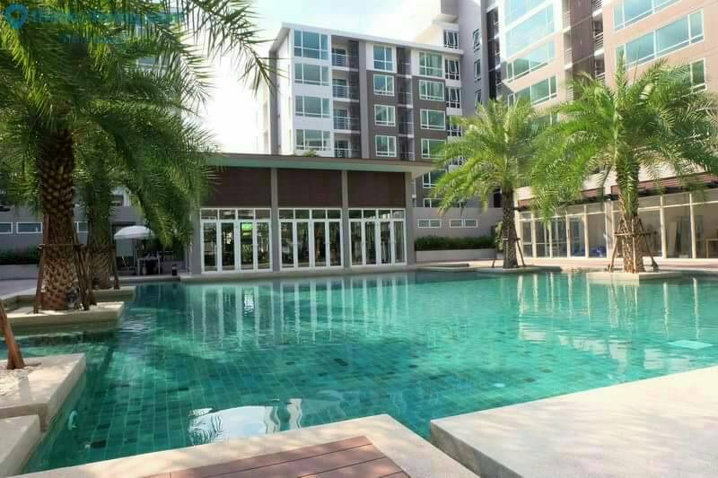 ขายด่วน อิลีเม้นท์ ศรีนครินทร์ Elements Srinakarin Condo 1 ห้องนอน 37 ตรม. แต่งครบ รูปที่ 1