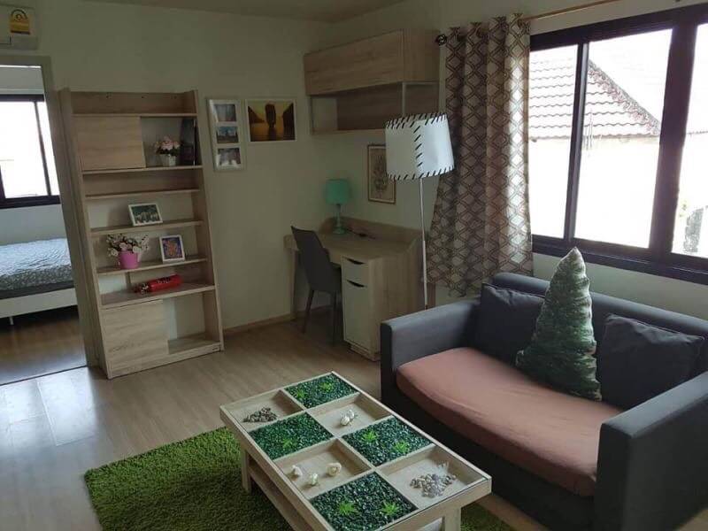 B Loft 36 1 นอน 1 น้ำ ชั้น 4 ให้เช่า 6,500 บาท ห้องสวย รูปที่ 1