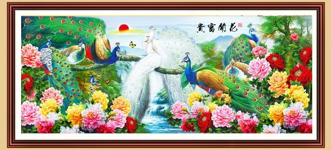 ร้าน noogningcrosstitch ครอสติสพิมพ์ลาย จำหน่ายชุดปักครอสติส ครอสติสคริสตรัล DiamondPainting DIYง่ายๆ291 รูปที่ 1