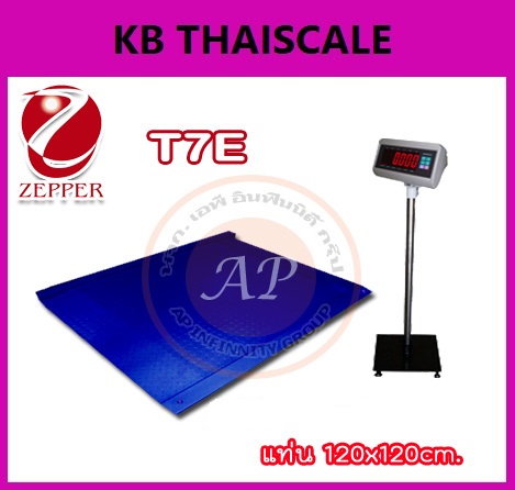 เครื่องชั่งตั้งพื้น แท่นพิเศษ ทางลาด 1-2 ตัน ZEPPER T7E-FTR รูปที่ 1