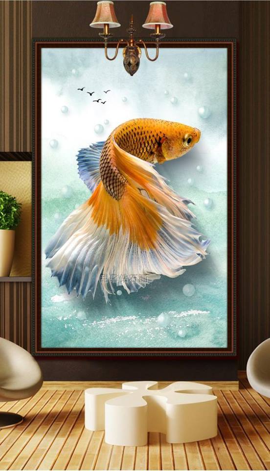 ร้าน noogningcrosstitch ครอสติสพิมพ์ลาย จำหน่ายชุดปักครอสติส ครอสติสคริสตรัล DiamondPainting DIYง่ายๆ331 รูปที่ 1