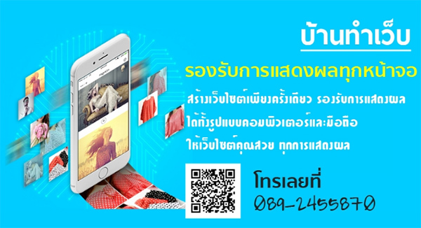 บ้านทำเว็บ บริการรับทำเว็บไซต์ ให้กับธุรกิจของคุณ รูปที่ 6