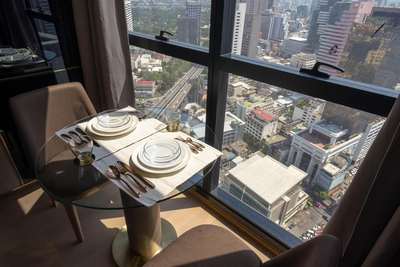 For Rent Ashton chula silom  ตกแต่งเฟอร์และเครื่องใช้ไฟฟ้าครบ  รูปที่ 1