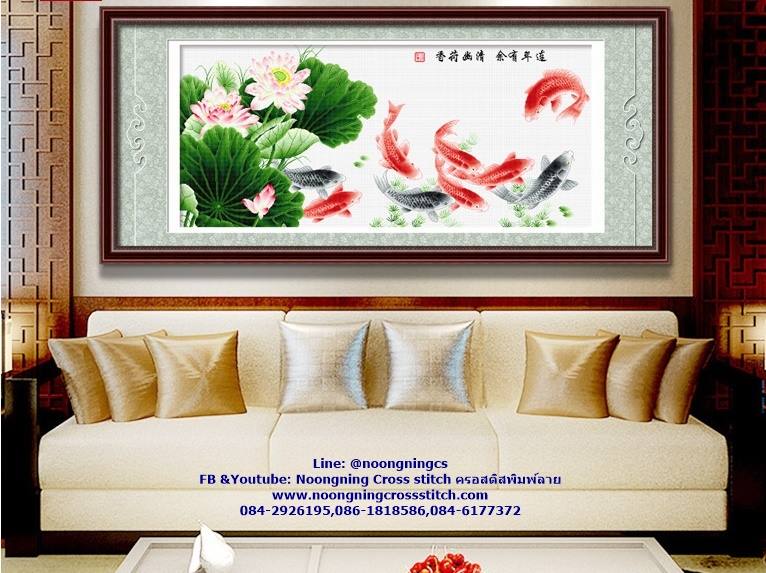 ร้าน noogningcrosstitch ครอสติสพิมพ์ลาย จำหน่ายชุดปักครอสติส ครอสติสคริสตรัล DiamondPainting DIYง่ายๆ482 รูปที่ 1