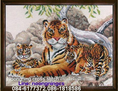 ร้าน noogningcrosstitch ครอสติสพิมพ์ลาย จำหน่ายชุดปักครอสติส ครอสติสคริสตรัล DiamondPainting DIYง่ายๆ495 รูปที่ 1