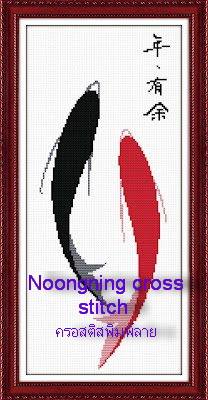 ร้าน noogningcrosstitch ครอสติสพิมพ์ลาย จำหน่ายชุดปักครอสติส ครอสติสคริสตรัล DiamondPainting DIYง่ายๆ516 รูปที่ 1