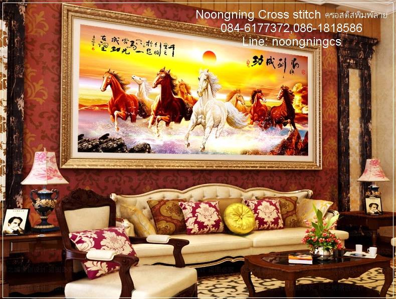 ร้าน noogningcrosstitch ครอสติสพิมพ์ลาย จำหน่ายชุดปักครอสติส ครอสติสคริสตรัล DiamondPainting DIYง่ายๆ545 รูปที่ 1