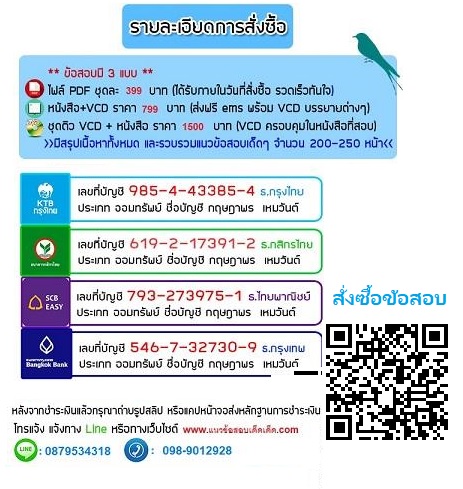 แนวข้อสอบภาษาอังกฤษ สำนักงาน ก.พ.[พร้อมเฉลย] รูปที่ 1