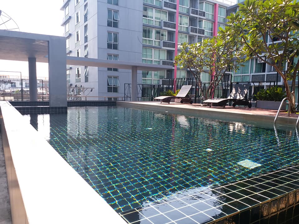 ให้เช่า swift condo เอแบค บางนา ขนาด 30ตรม. เฟอร์+ไฟฟ้าครบ รูปที่ 1