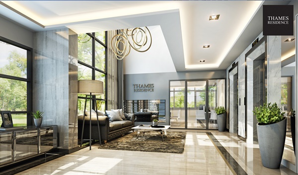 THAMES RESIDENCE เทมส์ เรสซิเดนส์ สุขุมวิท 107, ใกล้ BTS แบริ่ง คอนโดหรู สไตล์อังกฤษ ทำเลย่านธุรกิจ รูปที่ 3