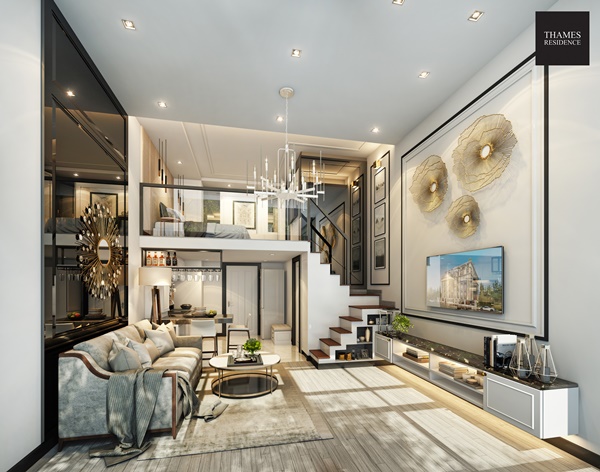 THAMES RESIDENCE เทมส์ เรสซิเดนส์ สุขุมวิท 107, ใกล้ BTS แบริ่ง คอนโดหรู สไตล์อังกฤษ ทำเลย่านธุรกิจ รูปที่ 4
