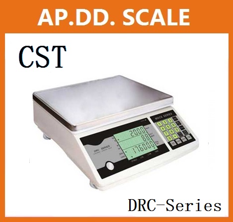 เครื่องชั่งดิจิตอลตั้งโต๊ะ นับจำนวน 3-30kg ยี่ห้อ CST รุ่น DRC Series รูปที่ 1