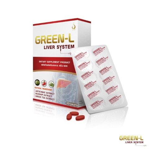 Green L กรีนแอล ผลิตภัณฑ์เสริมอาหารเพื่อบำรุงตับ ดีท็อกซ์ตับ  ล้างสารพิษในตับ  รูปที่ 1