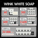 รูปย่อ Wink White Soap สบู่วิงค์ไวท์ ผสมกลูต้าน้ำนมแพะ  ช่วยทำความสะอาดผิวบำรุงผิวให้ขาวเนียนใส รูปที่4