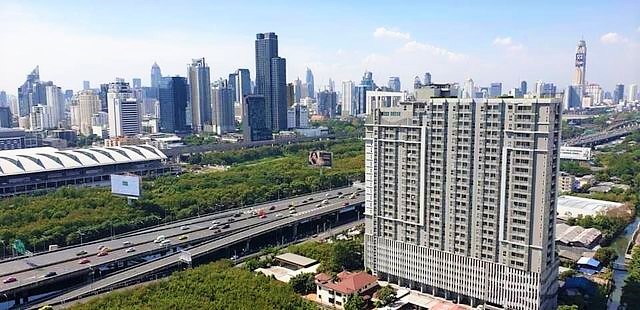 ให้เช่า คอนโด เดอะ ไลน์ อโศก-รัชดา คอนโดสวย ห้องใหม่ แต่งหรู ใกล้ MRT พระราม 9 ตกแต่งครบ รูปที่ 1