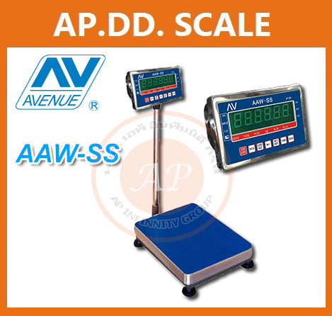 เครื่องชั่งดิจิตอลตั้งพื้น กันน้ำ 150kg ยี่ห้อ AVENUE รุ่น AAW-SS ราคาพิเศษ รูปที่ 1