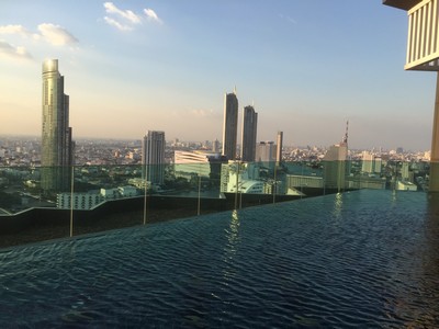 For Sale The Rhythm Sathorn ทิศตะวันออกเฉียงเหนือร่มเย็นไม่โดนแดด รูปที่ 1