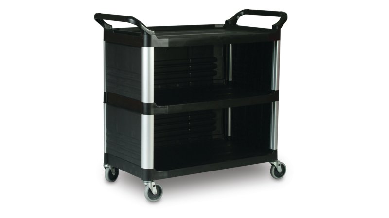 UTILITY CART WITH ENCLOSED END PANELS ON 3 SIDES รูปที่ 1