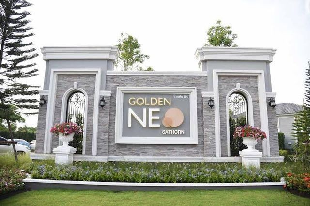 ขายบ้านโกลเด้น นีโอ สาทร-กัลปพฤกษ์ Golden neo sathorn แปลงมุมด้านหน้าสวยที่สุด พร้อมเข้าอยู่ได้เลย รูปที่ 1
