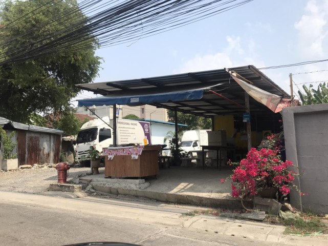 ขายที่ดินซอยอ่อนนุช66ซอย3 91ตารางวา ที่ดินติดถนนในซอยหลัก ตรงข้าม บ้านเรือนไทย รูปที่ 1