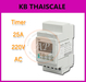 รูปย่อ เครื่องตั้งเวลาไฟฟ้า Digital Timer Switch รุ่น KG2516 - 25A 220V AC รูปที่1