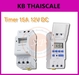 รูปย่อ เครื่องตั้งเวลาไฟฟ้า Digital Timer Switch รุ่น THC15A - 15A 12V DC รูปที่1