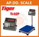 รูปย่อ เครื่องชั่งตั้งพื้น พิมพ์น้ำหนักได้ 30-750kg ยี่ห้อ TIGER รุ่น TI-02P ราคาพิเศษ รูปที่1