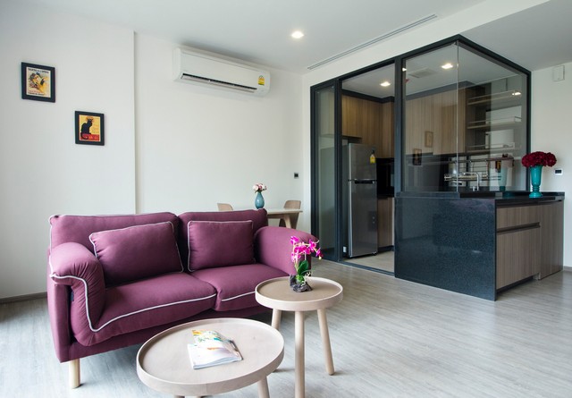 B62-0131 ให้เช่าคอนโด โมริ เฮาส์ mori HAUS 1นอน1น้ำ พื้นที่ 46 ตรม ชั้น 5 วิวสระ รูปที่ 1