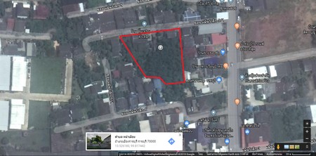 ขายที่ดินเปล่า  ซอยแม้นรำลึก 5 อำเภอเมือง ตำบลหน้าเมือง จังหวัดราชบุรี พื้นที่ 510 ตรว. รูปที่ 1