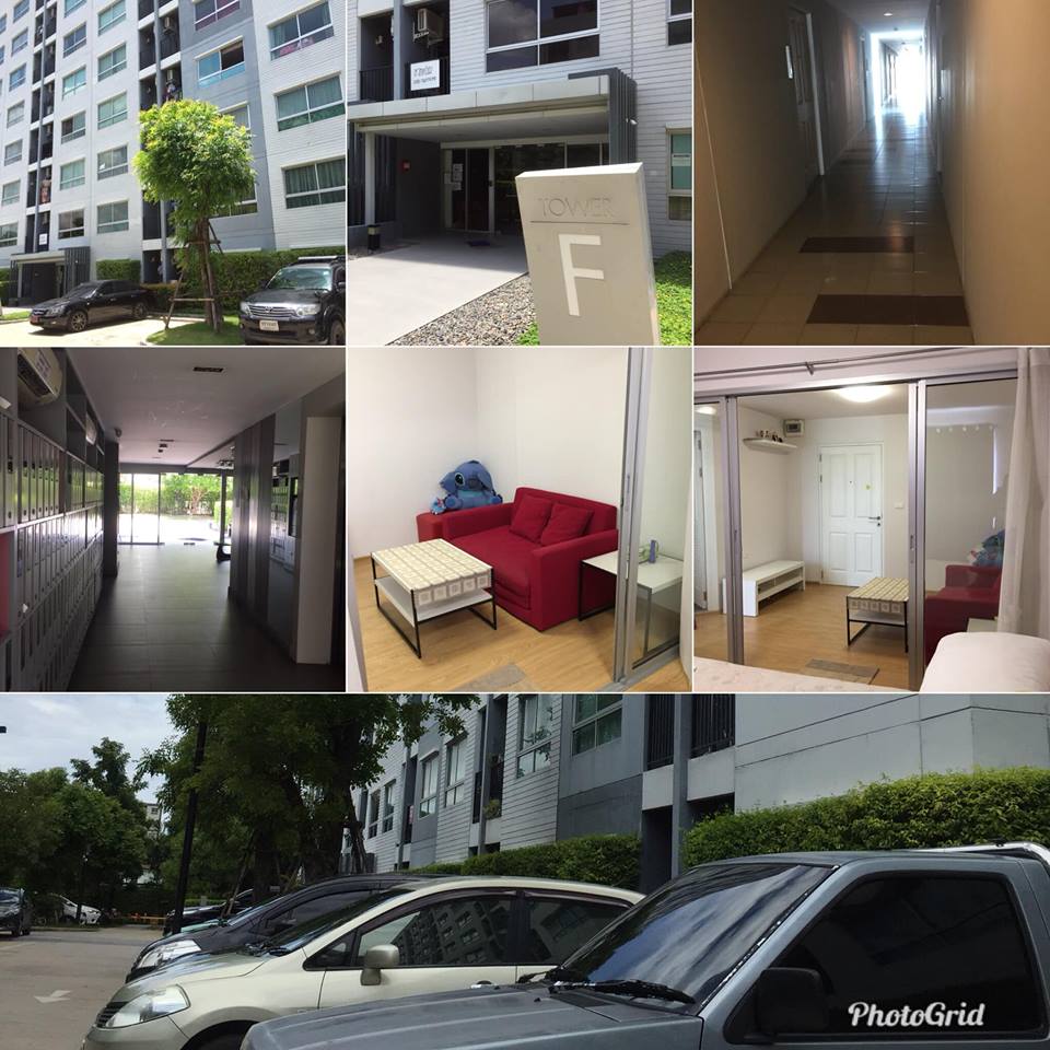 ขาย D condo รัตนาธิเบศร์ นนทบุรี ขนาด 28.5 ตรม. 1 ห้องนอน 1 ห้องน้ำ รูปที่ 1